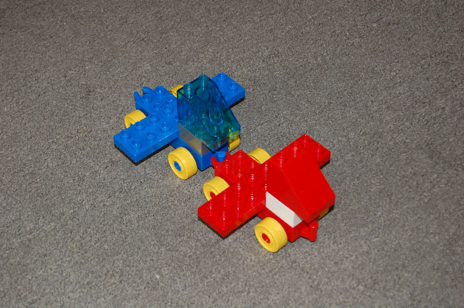 Duplo letadlka v detailu